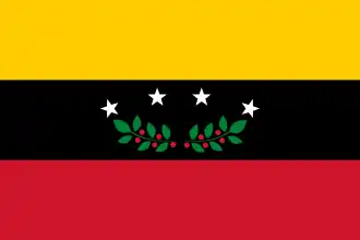 Bandera del estado Táchira