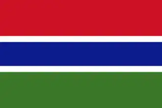 Bandera de Gambia
