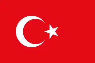 Bandera de Turquía