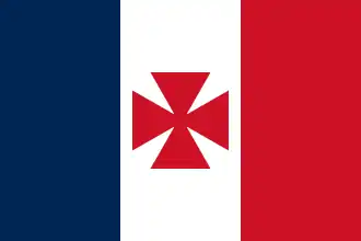 Bandera del Reino de Uvea (1860-1886)