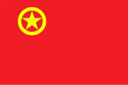 Bandera de la Liga de la Juventud Comunista de China