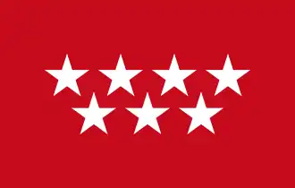 Bandera de la Comunidad de Madrid