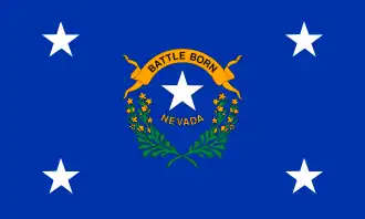 Estandarte del Gobernador de Nevada