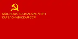 Bandera de la República Socialista Soviética Carelo-Finesa (1940-1953)