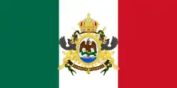 Bandera de Segundo Imperio Mexicano