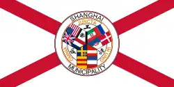 Bandera de la Concesión Internacional de Shanghái, 1868-1917
