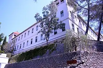 Vista parcial del Hospital Ferris de Fontilles en Vall de Laguar (Alicante), 2017.