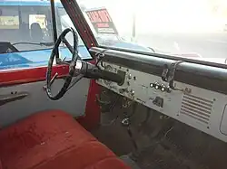 1966–1967 Ford Bronco pickup, interior