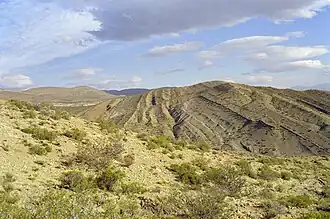 Imagen del Miembro Agua de la Mula en la localidad homónima