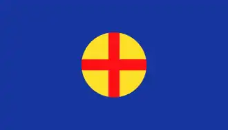 Bandera original de la Unión Internacional Paneuropea.