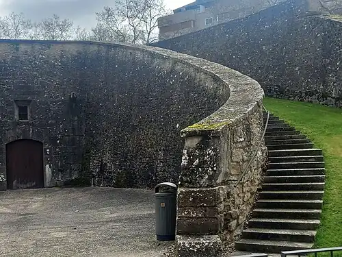 Interior del fortín