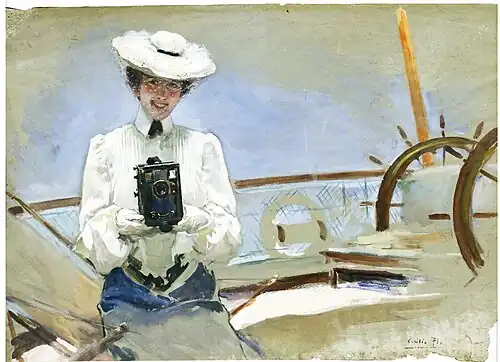 Cecilio Plá "Fotógrafa" (1903)