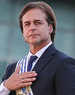 Uruguay Uruguay Luis Lacalle Pou* 2020–2025
