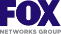 Logotipo utilizado en Fox Networks Group en Estados Unidos, con el logo de Fox en color azul.