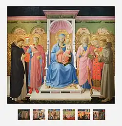 Pala di Annalena,[45]​ Fra Angelico, 1430.[46]​
