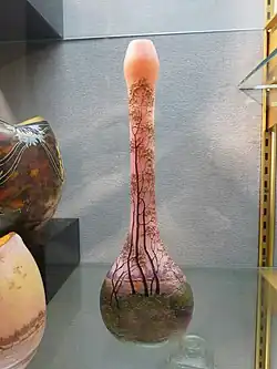 François-Théodore Legras, jarrón alargado