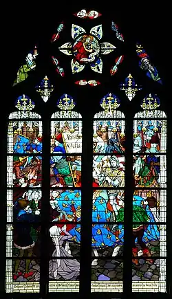 Entrada de Juana de Arco en Orleans, de L. Jac-Galland.