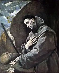 Francisco de Asís, fundador de la orden franciscana y maestro de la vida espiritual del siglo XIII.