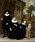 Frans Hals Retrato de una familia holandesa (1633-1636)