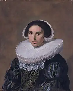 Sara Wolphaerts van Diemen - Óleo sobre lienzo, 79,5 x 66,5 cm, Rijksmuseum, Ámsterdam.