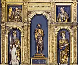 San Juan Bautista de madera