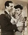 Con Fred MacMurray en Pardon My Past (1945)