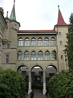 Castillo Ratzé en Friourgo (ahora Museo de arte y de historia)