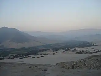 Valle de Casma desde Chankillo