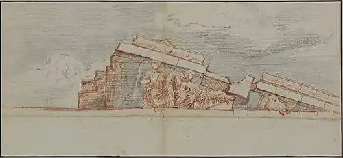 Jaques Carrey, Frontón noreste.