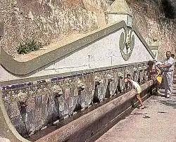 Abrevadero de la Fuente del Hierro en Castellón (España)