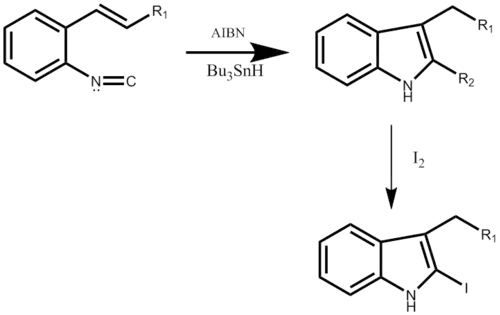 Example Reaction for Fukuyama Synthesis.