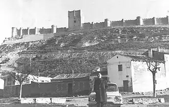 El castillo en la mitad del siglo XX.