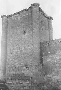 Foto antigua del castillo.