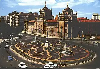 Academia de Caballería en los años 1950