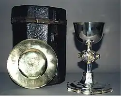 Cáliz y patena de Guillaume Floch.