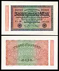 20&nbsp;000 marcos (20 de febrero de 1923)
