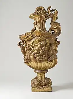 Un jarrón italiano decorado con el Triunfo de Galatea