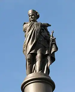 Monumento a Galceran Marquet, en Barcelona.