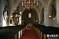Interior de la iglesia de Gammelstad.