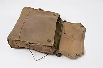 Bolsa de máscara de gas