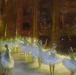 El ballet, entre 1890 y 1913.