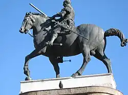 Condottiero Gattamelata, de Donatello (1453).