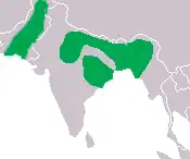 Distribución del gavial
