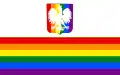 Polonia Bandera del orgullo gay de Polonia[98]​[99]​
