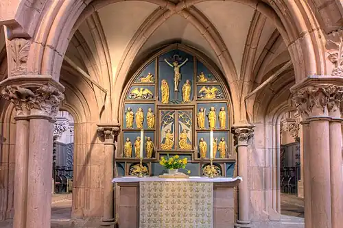 Retablo de la Marienkirche de Gelnhausen.[81]​