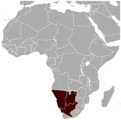 Área de distribución