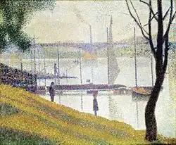 Georges Seurat, Puente de Courbevoie, 1886–1887.