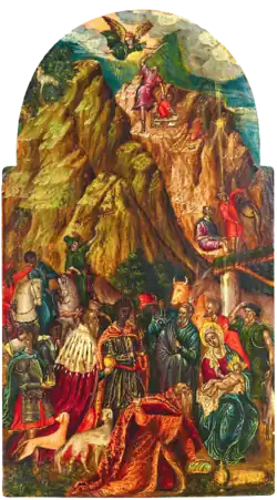 El Sacrificio de Abraham y la Adoración de los Reyes Magos