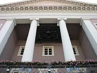 El carrillón del edificio del ayuntamiento