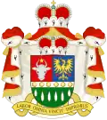 Escudo nobiliario de la Familia Ghica